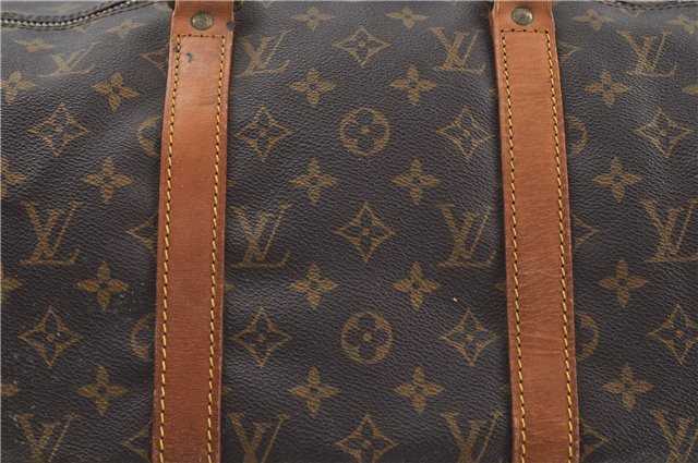 Auth Louis Vuitton Monogram Keepall Bandouliere 50 Boston Bag M41416 LV 6559D