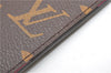 Authentic Louis Vuitton Monogram Neverfull Pouch Purse Clutch Bag Pink LV 6559F