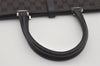 Authentic GUCCI Jackie Hand Tote Bag GG Canvas Leather 0021064 Black 6559I