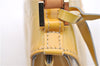 Authentic LOUIS VUITTON Vernis Spring Street Hand Bag Yellow M91029 LV 6560C