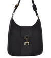 Authentic GUCCI Shoulder Hand Bag Purse GG Canvas Leather 0014129 Black 6561I