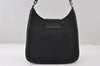 Authentic GUCCI Shoulder Hand Bag Purse GG Canvas Leather 0014129 Black 6561I