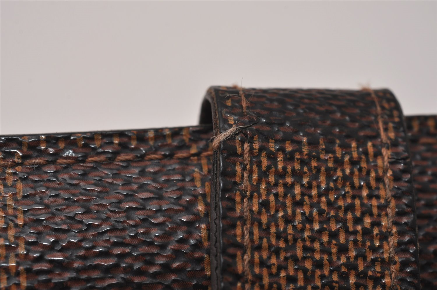 Auth Louis Vuitton Damier Porte Monnaie Billets Viennois Wallet N61664 LV 6562I