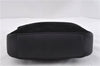 Authentic GUCCI Bamboo Shoulder Hand Bag Purse Suede Leather Black Junk 6563C