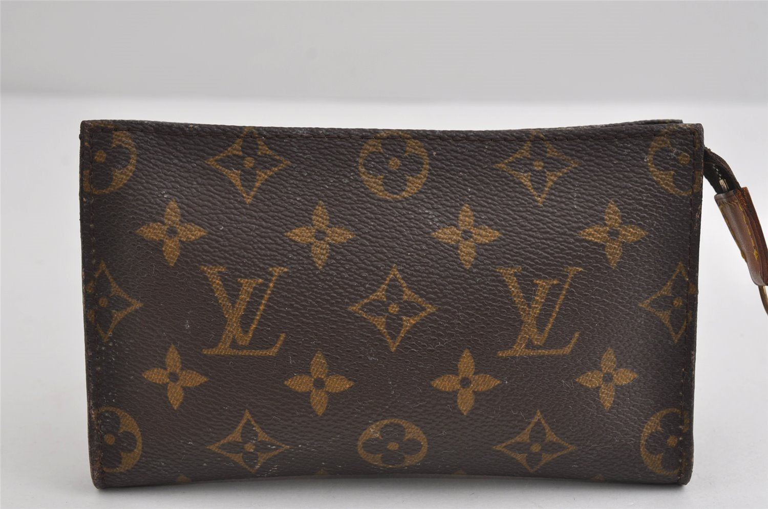 Authentic Louis Vuitton Monogram Pouch For Bucket PM LV 6563I