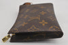 Authentic Louis Vuitton Monogram Pouch For Bucket PM LV 6563I