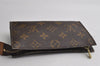 Authentic Louis Vuitton Monogram Pouch For Bucket PM LV 6563I