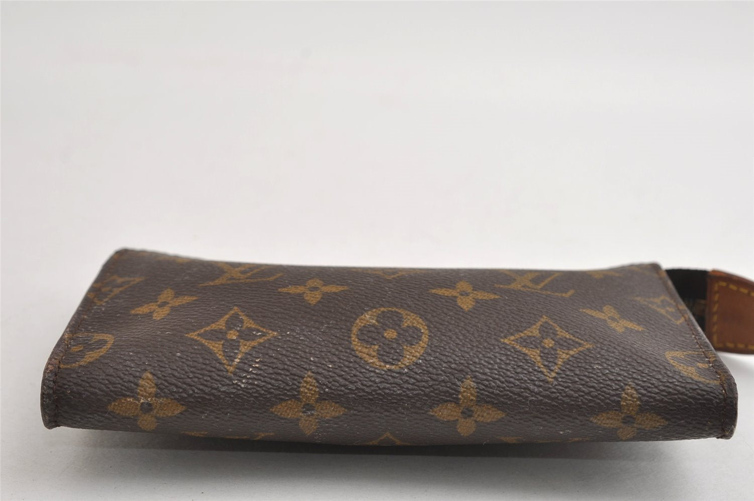Authentic Louis Vuitton Monogram Pouch For Bucket PM LV 6563I