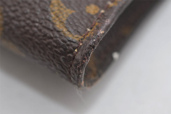 Authentic Louis Vuitton Monogram Pouch For Bucket PM LV 6563I