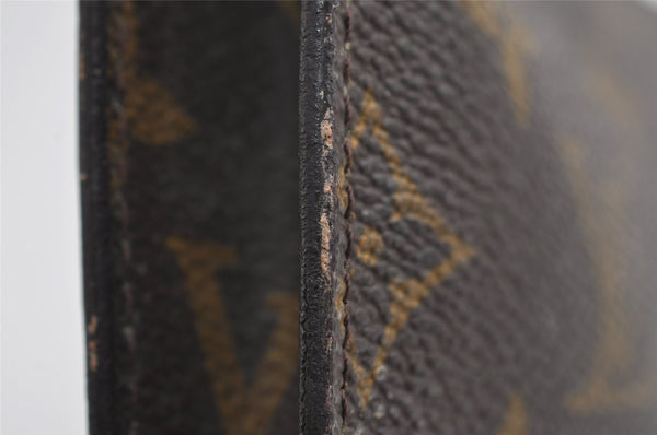 Authentic Louis Vuitton Monogram Pouch For Bucket PM LV 6563I