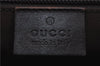 Authentic GUCCI Shoulder Cross Body Bag Purse GG Canvas Leather Brown 6564C