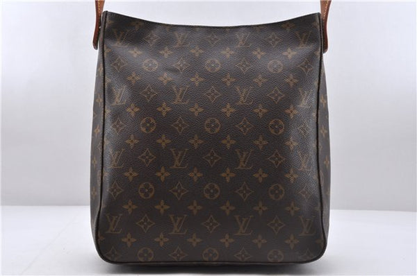 Authentic Louis Vuitton Monogram Looping GM Shoulder Bag M51145 LV 6564D