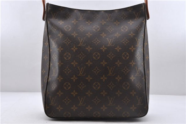 Authentic Louis Vuitton Monogram Looping GM Shoulder Bag M51145 LV 6564D