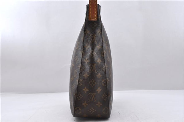 Authentic Louis Vuitton Monogram Looping GM Shoulder Bag M51145 LV 6564D