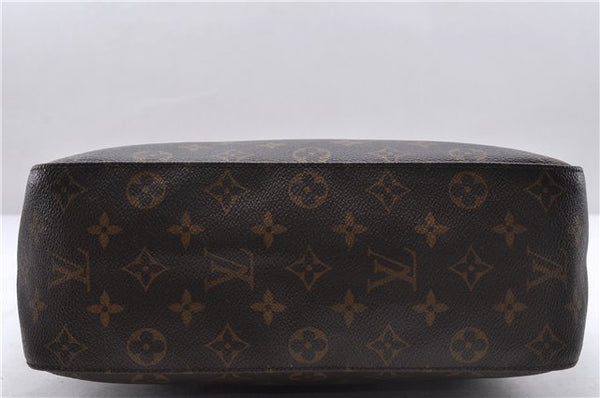 Authentic Louis Vuitton Monogram Looping GM Shoulder Bag M51145 LV 6564D