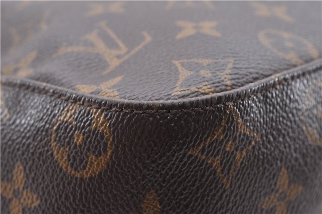 Authentic Louis Vuitton Monogram Looping GM Shoulder Bag M51145 LV 6564D