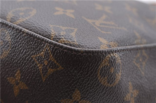 Authentic Louis Vuitton Monogram Looping GM Shoulder Bag M51145 LV 6564D