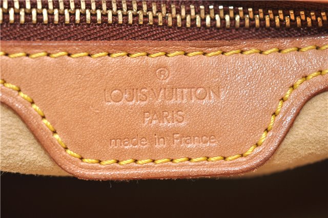 Authentic Louis Vuitton Monogram Looping GM Shoulder Bag M51145 LV 6564D