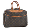 Authentic Louis Vuitton Monogram Deauville Hand Bag M47270 LV 6564E