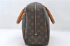 Authentic Louis Vuitton Monogram Deauville Hand Bag M47270 LV 6564E