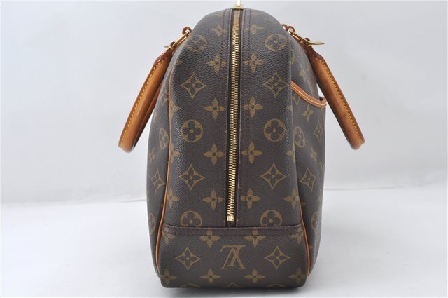 Authentic Louis Vuitton Monogram Deauville Hand Bag M47270 LV 6564E