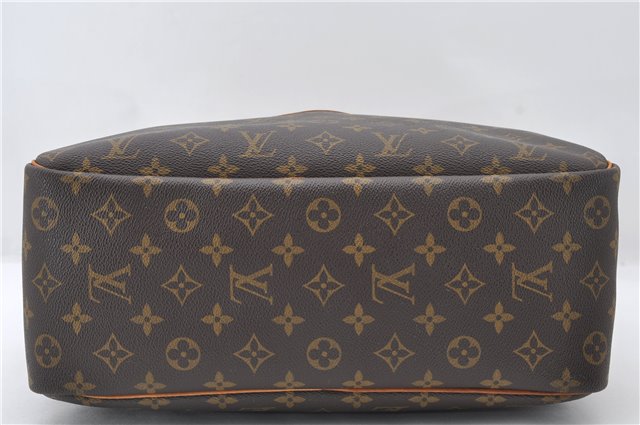 Authentic Louis Vuitton Monogram Deauville Hand Bag M47270 LV 6564E