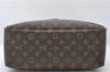 Authentic Louis Vuitton Monogram Deauville Hand Bag M47270 LV 6564E