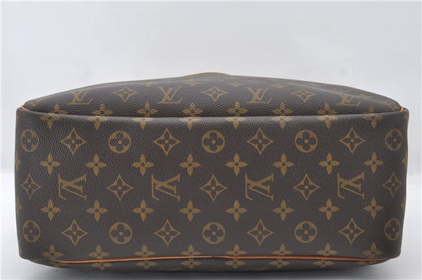 Authentic Louis Vuitton Monogram Deauville Hand Bag M47270 LV 6564E