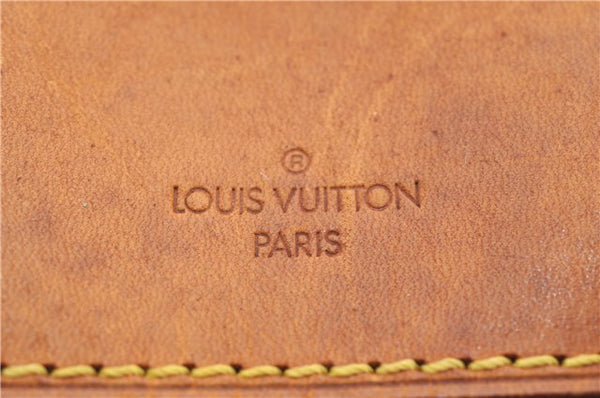 Authentic Louis Vuitton Monogram Deauville Hand Bag M47270 LV 6564E