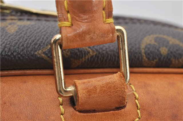 Authentic Louis Vuitton Monogram Deauville Hand Bag M47270 LV 6564E