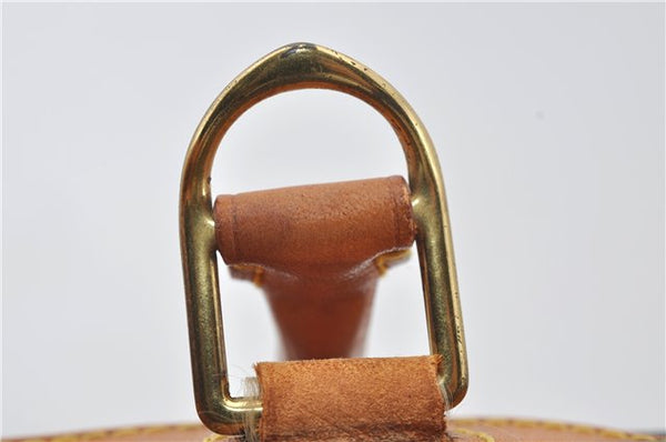 Authentic Louis Vuitton Monogram Deauville Hand Bag M47270 LV 6564E