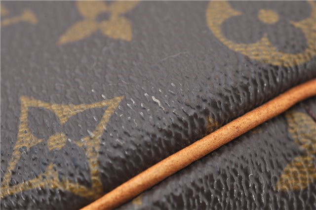 Authentic Louis Vuitton Monogram Deauville Hand Bag M47270 LV 6564E