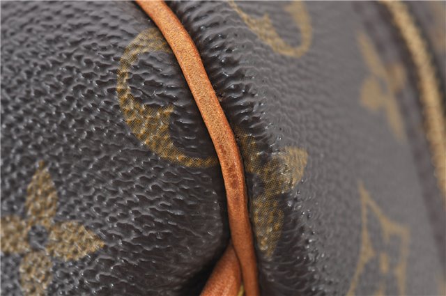 Authentic Louis Vuitton Monogram Deauville Hand Bag M47270 LV 6564E