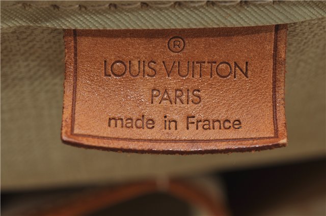 Authentic Louis Vuitton Monogram Deauville Hand Bag M47270 LV 6564E