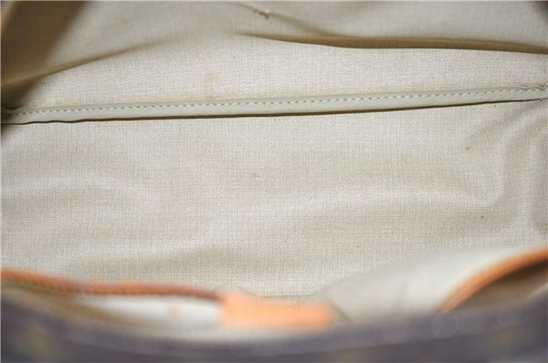 Authentic Louis Vuitton Monogram Deauville Hand Bag M47270 LV 6564E