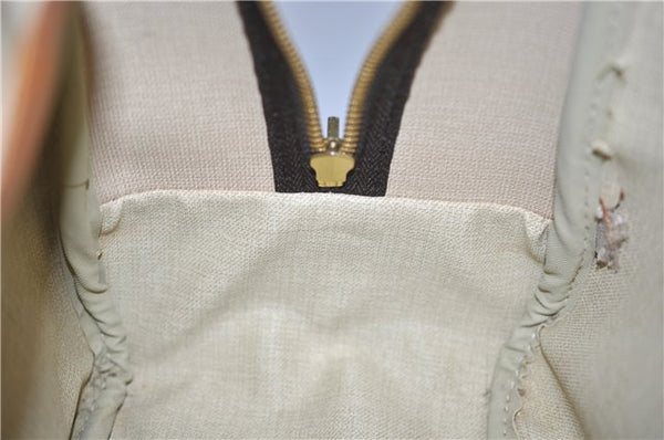 Authentic Louis Vuitton Monogram Deauville Hand Bag M47270 LV 6564E