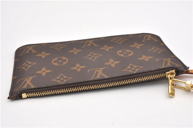 Authentic Louis Vuitton Monogram Neverfull Pouch Purse Clutch Bag LV 6564F