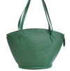 Auth Louis Vuitton Epi Saint Jacques Shopping Shoulder Bag Green M52264 LV 6565E