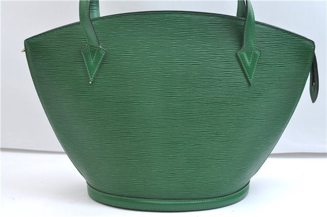 Auth Louis Vuitton Epi Saint Jacques Shopping Shoulder Bag Green M52264 LV 6565E