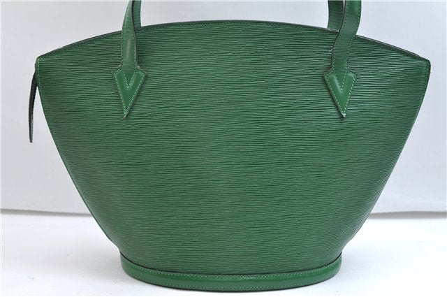 Auth Louis Vuitton Epi Saint Jacques Shopping Shoulder Bag Green M52264 LV 6565E