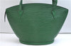 Auth Louis Vuitton Epi Saint Jacques Shopping Shoulder Bag Green M52264 LV 6565E