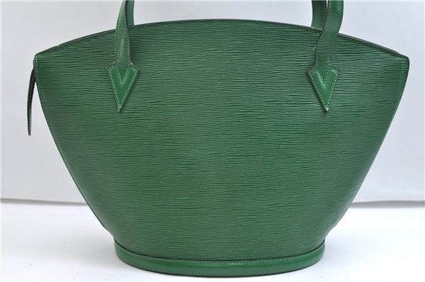 Auth Louis Vuitton Epi Saint Jacques Shopping Shoulder Bag Green M52264 LV 6565E