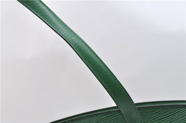 Auth Louis Vuitton Epi Saint Jacques Shopping Shoulder Bag Green M52264 LV 6565E