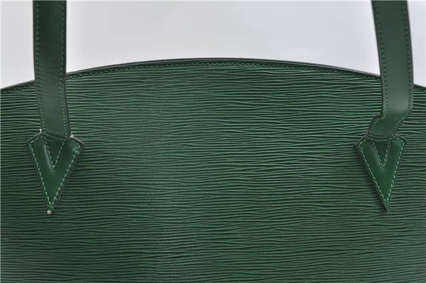 Auth Louis Vuitton Epi Saint Jacques Shopping Shoulder Bag Green M52264 LV 6565E