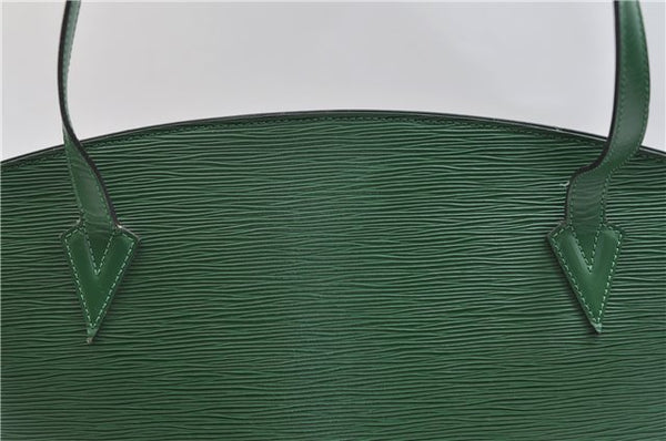 Auth Louis Vuitton Epi Saint Jacques Shopping Shoulder Bag Green M52264 LV 6565E