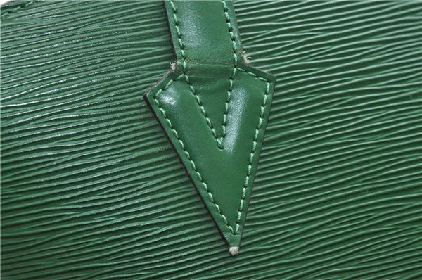 Auth Louis Vuitton Epi Saint Jacques Shopping Shoulder Bag Green M52264 LV 6565E
