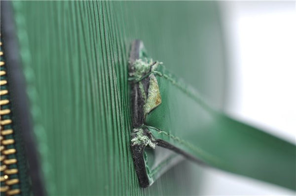 Auth Louis Vuitton Epi Saint Jacques Shopping Shoulder Bag Green M52264 LV 6565E