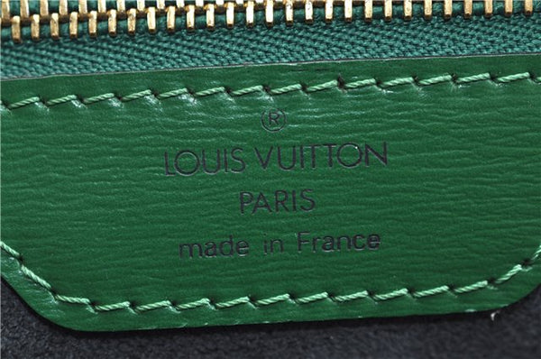 Auth Louis Vuitton Epi Saint Jacques Shopping Shoulder Bag Green M52264 LV 6565E