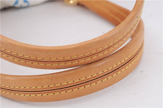 Auth Louis Vuitton Monogram Multicolor Claudia Hand Bag White M40193 LV 6566D