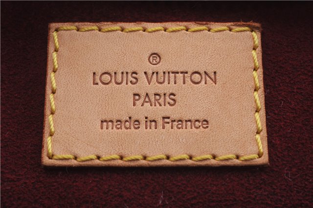 Auth Louis Vuitton Monogram Multicolor Claudia Hand Bag White M40193 LV 6566D